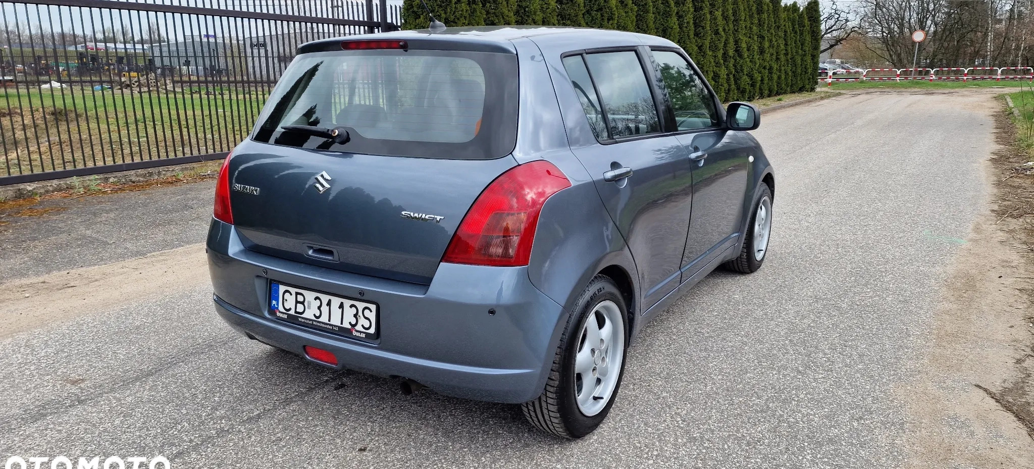 Suzuki Swift cena 11900 przebieg: 173798, rok produkcji 2007 z Toruń małe 781